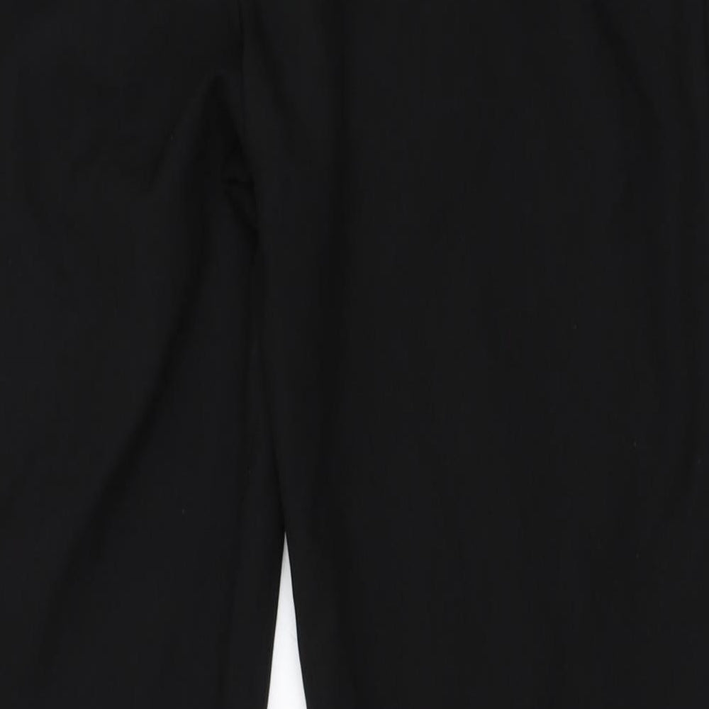 George Womens Black   Trousers  Size 10 L28 in