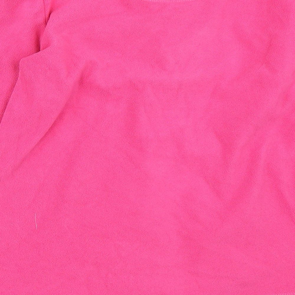 Crane Girls Pink   Henley Sweatshirt Size 11-12 Years