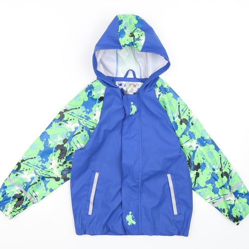 Lupilu Boys Blue   Rain Coat Coat Size 4-5 Years
