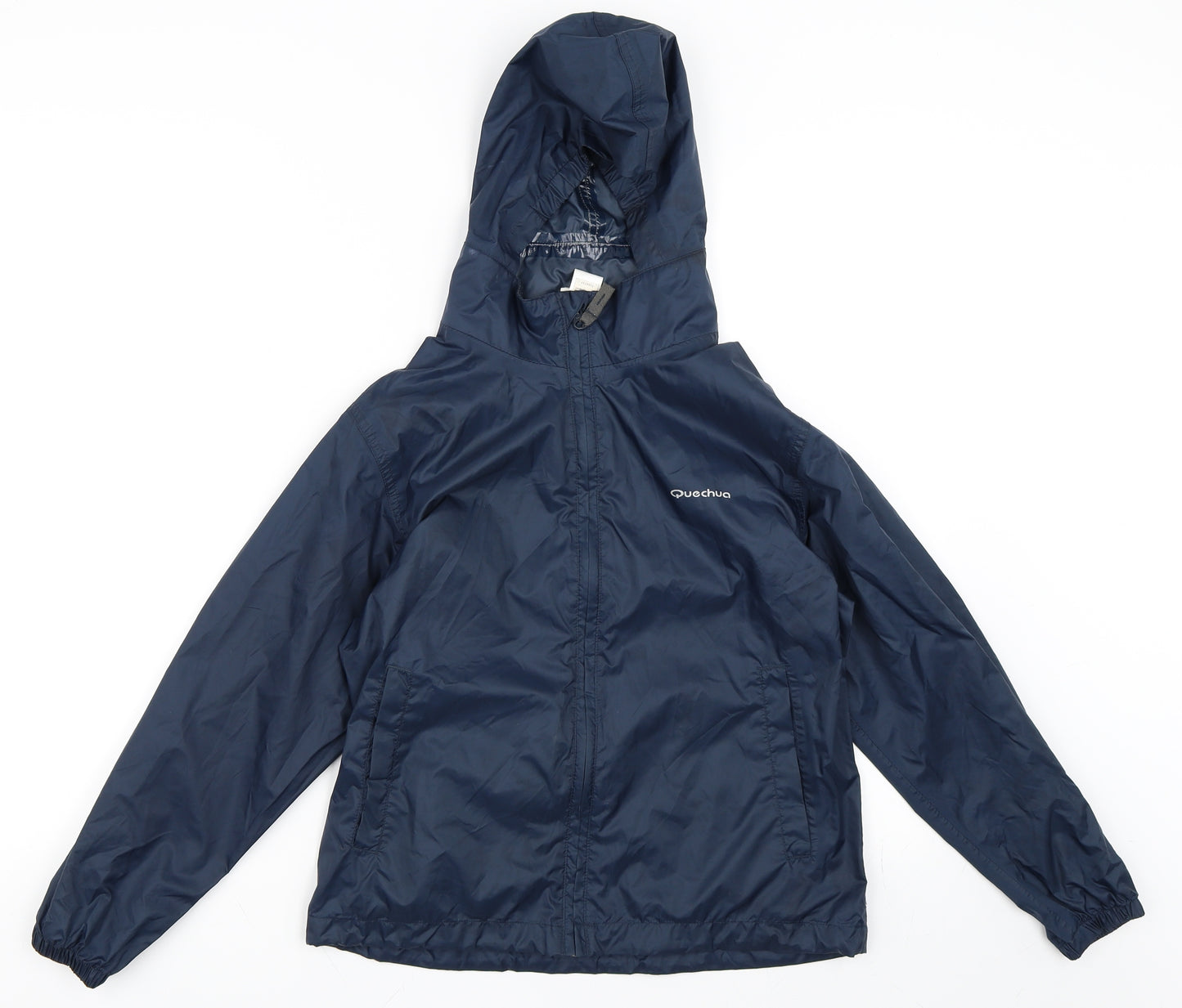 Quechua Boys Blue   Rain Coat Coat Size 10 Years