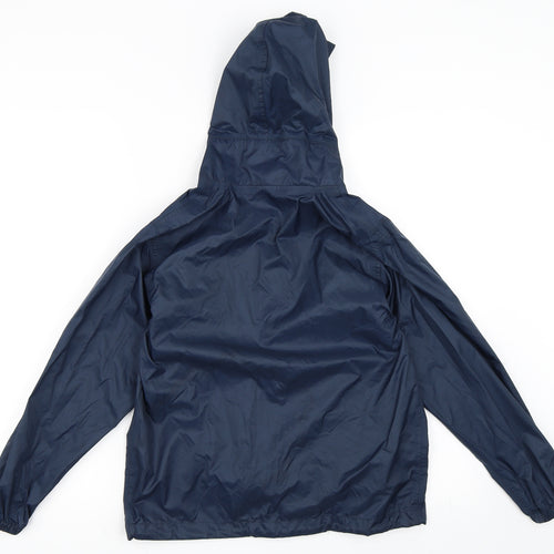 Quechua Boys Blue   Rain Coat Coat Size 10 Years