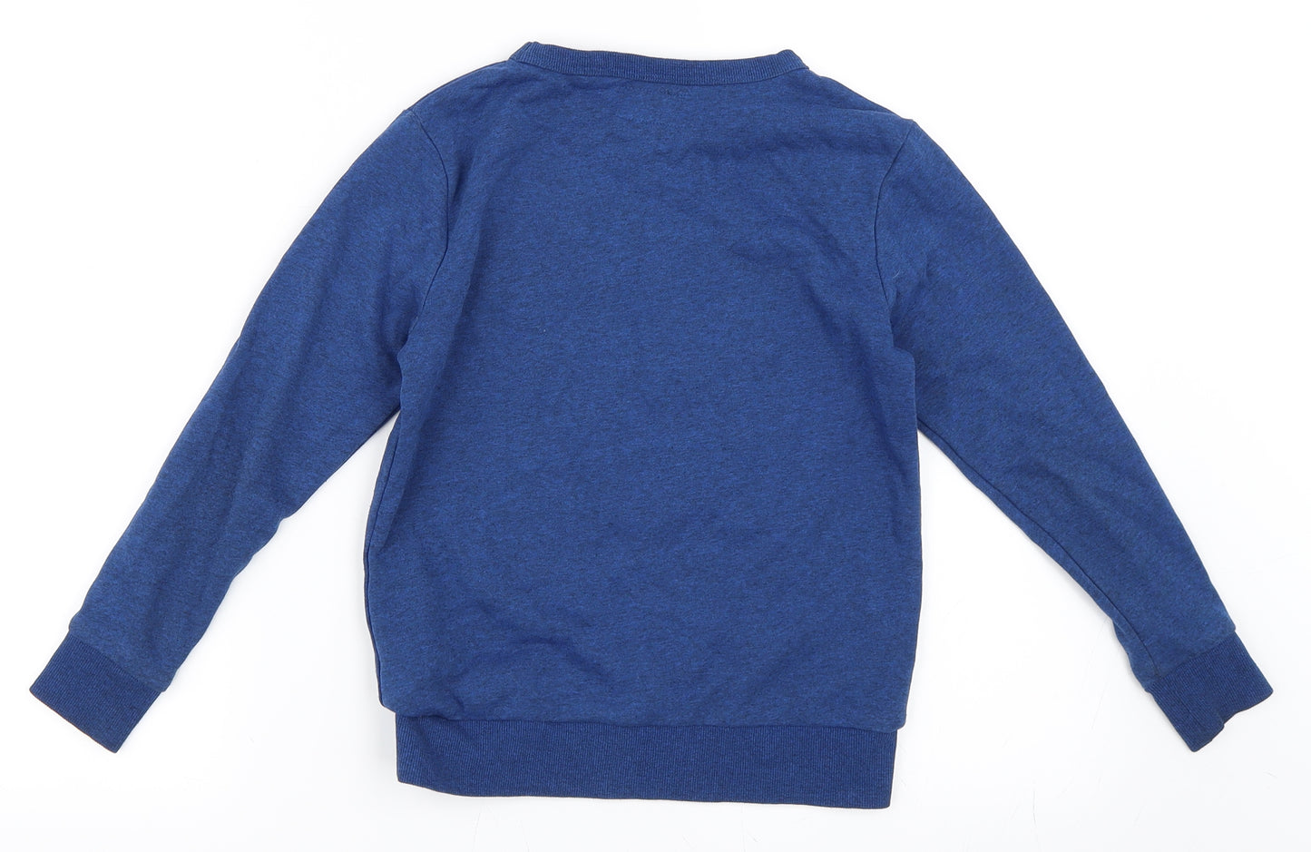 NEXT Boys Blue   Pullover Sweatshirt Size 7 Years  - skateboarding