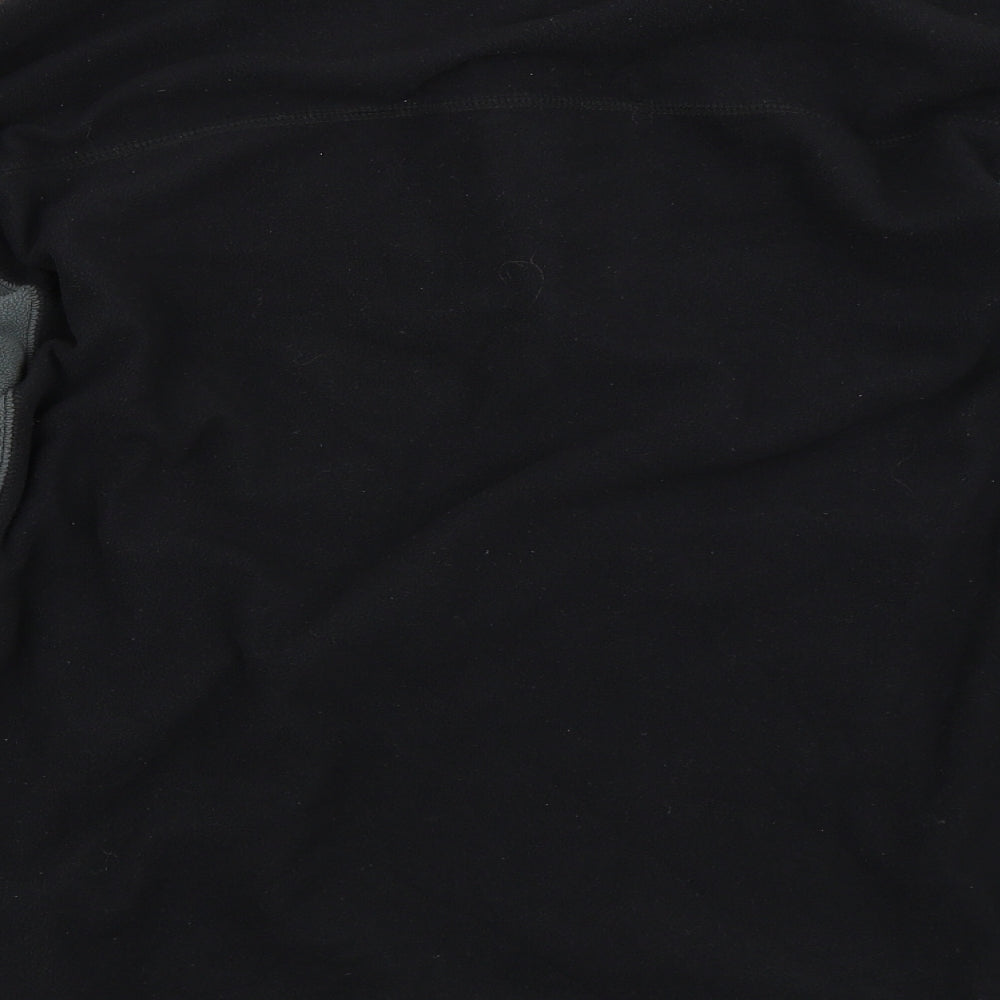 Mountain Warehouse Mens Black   Henley Sweatshirt Size L