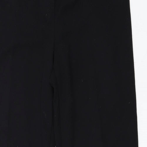 Marks and Spencer Womens Black   Trousers  Size 12 L29.5 in