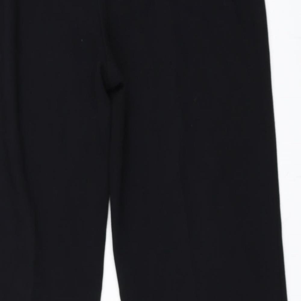 Marks and Spencer Womens Black   Trousers  Size 12 L29.5 in