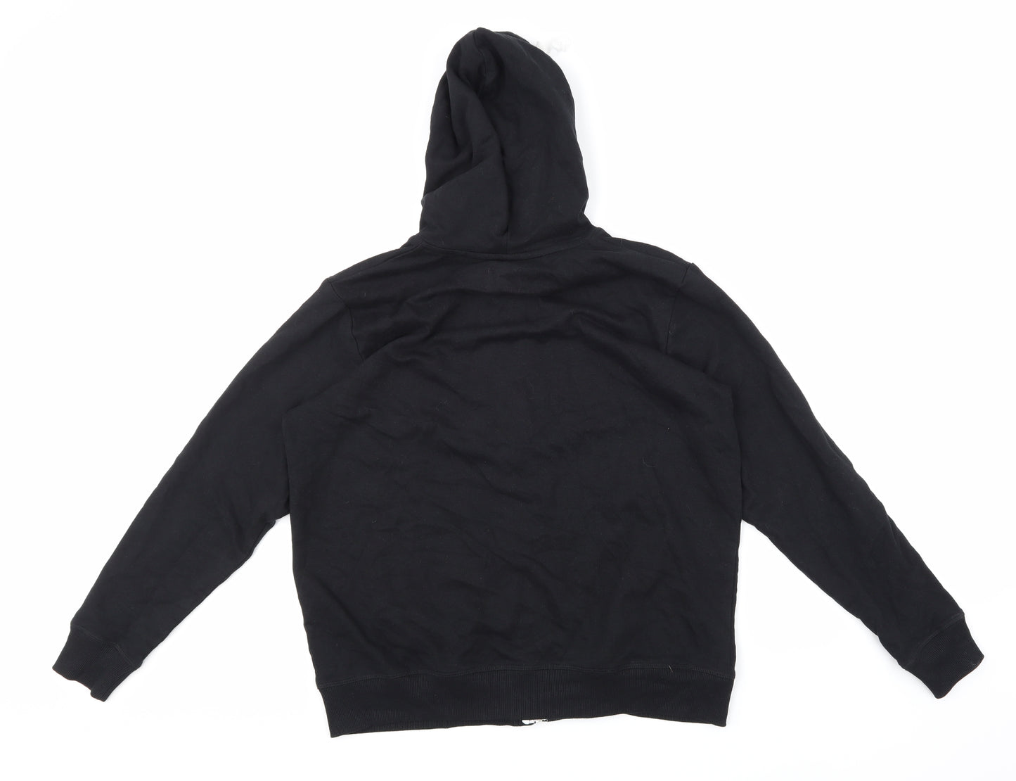 Adore Womens Black   Full Zip Hoodie Size S
