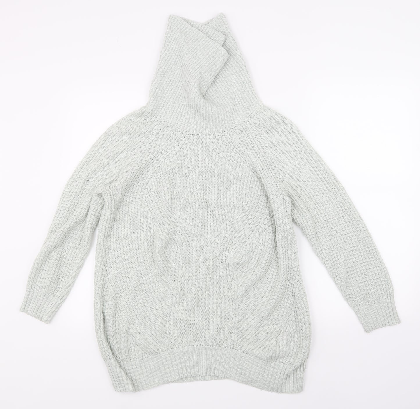 Wallis Womens Grey  Knit Pullover Jumper Size S