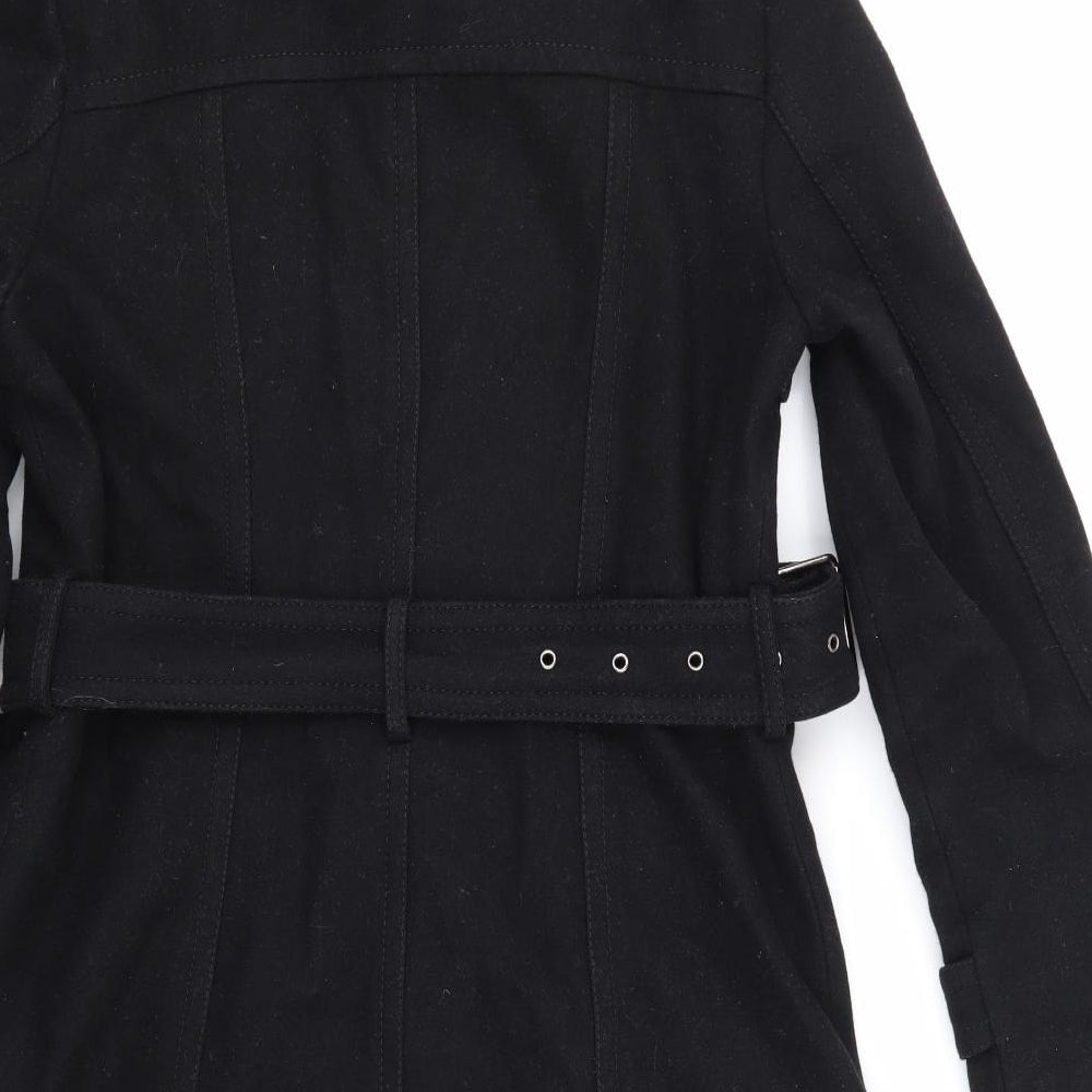 Kenneth Cole Womens Black   Jacket Coat Size 10