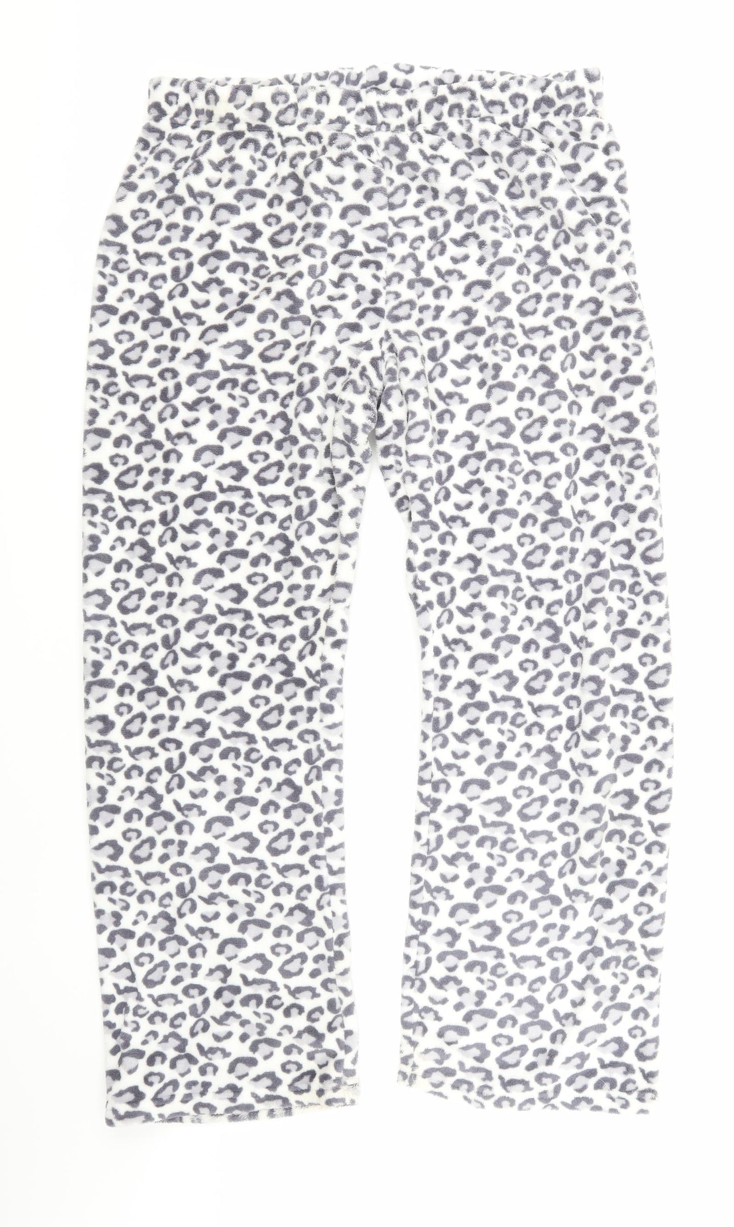 Preworn Womens Grey Animal Print   Pyjama Pants Size XL
