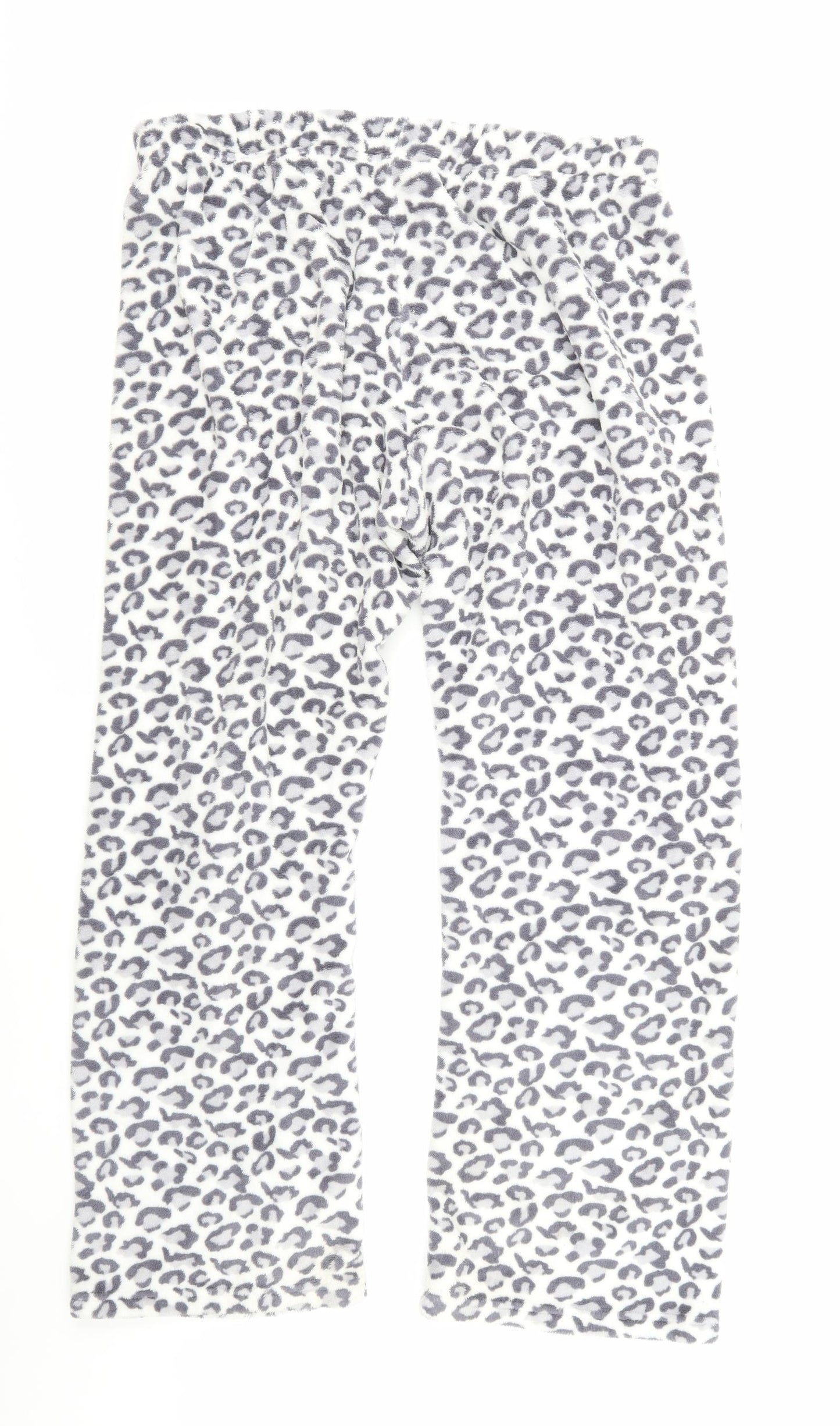 Preworn Womens Grey Animal Print   Pyjama Pants Size XL