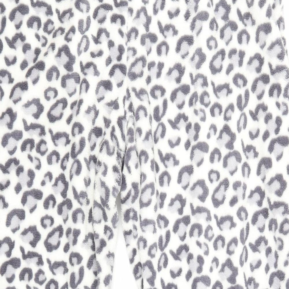 Preworn Womens Grey Animal Print   Pyjama Pants Size XL