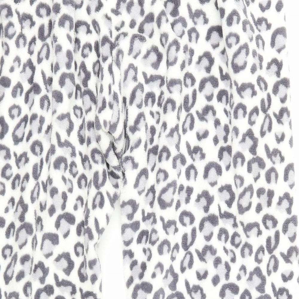 Preworn Womens Grey Animal Print   Pyjama Pants Size XL