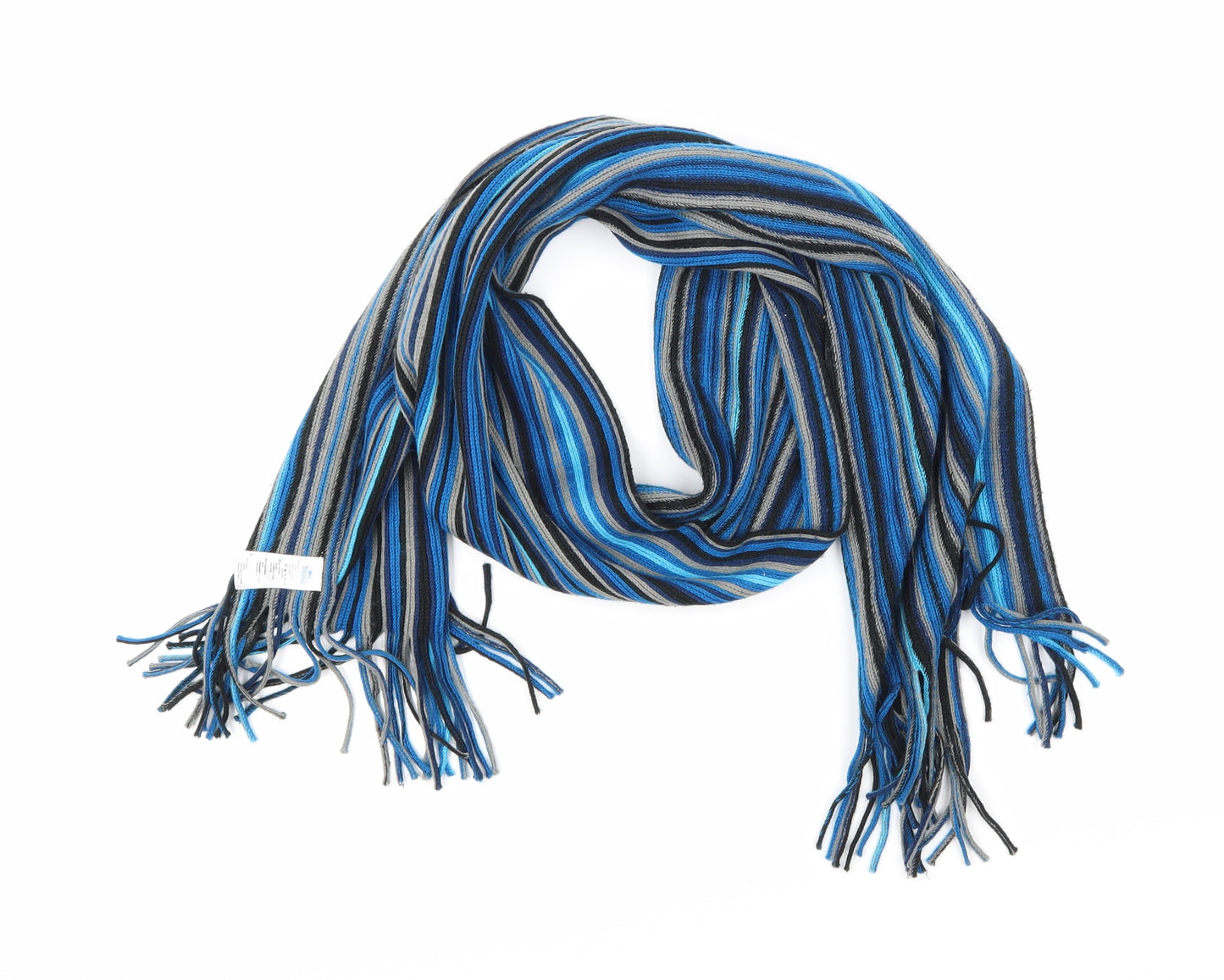 Lonsdale Boys Blue Striped  Scarf  One Size