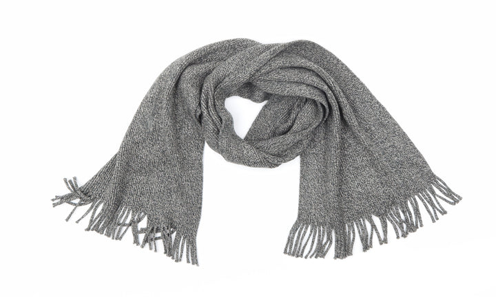 Preworn Womens Grey  Knit  Scarf