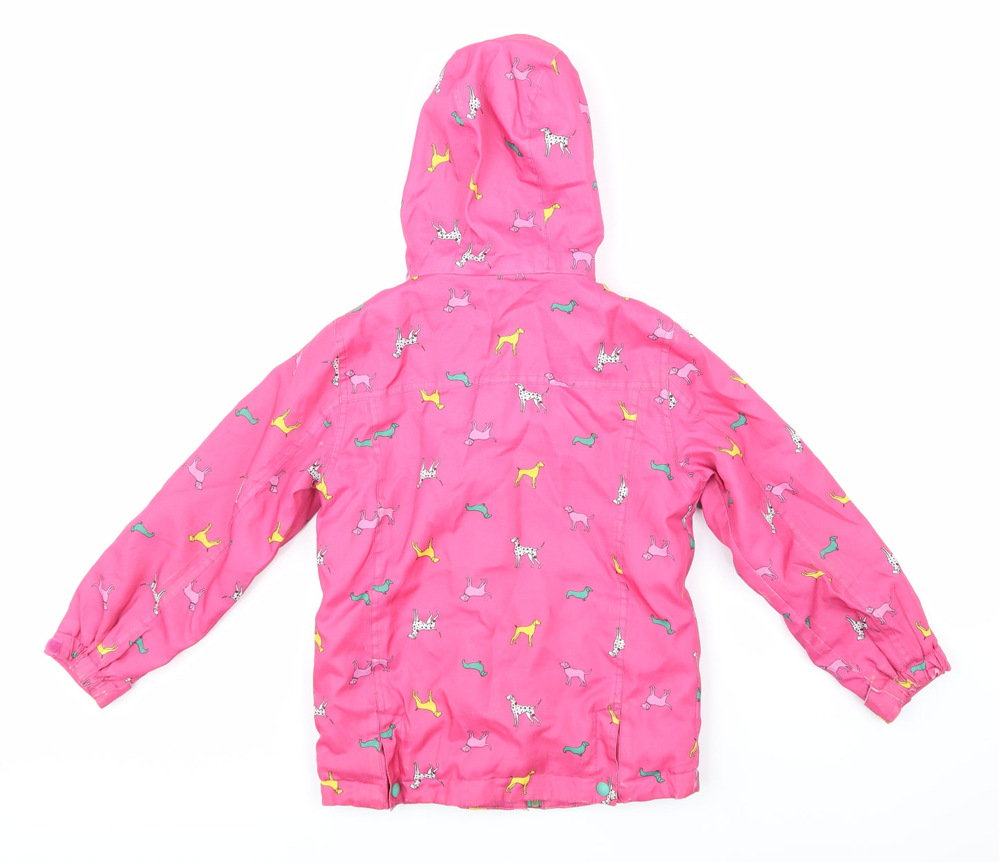 Joules Girls Pink   Jacket Coat Size 8 Years