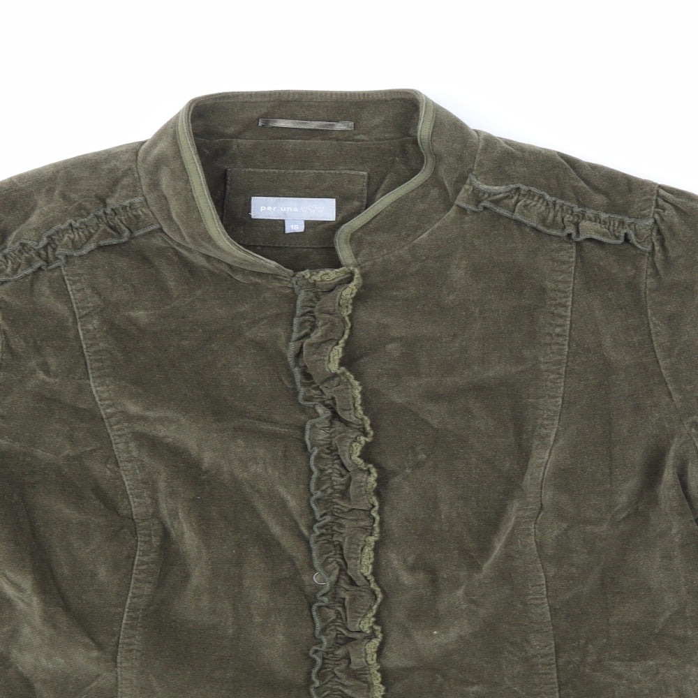 Principles Womens Green   Jacket  Size 16