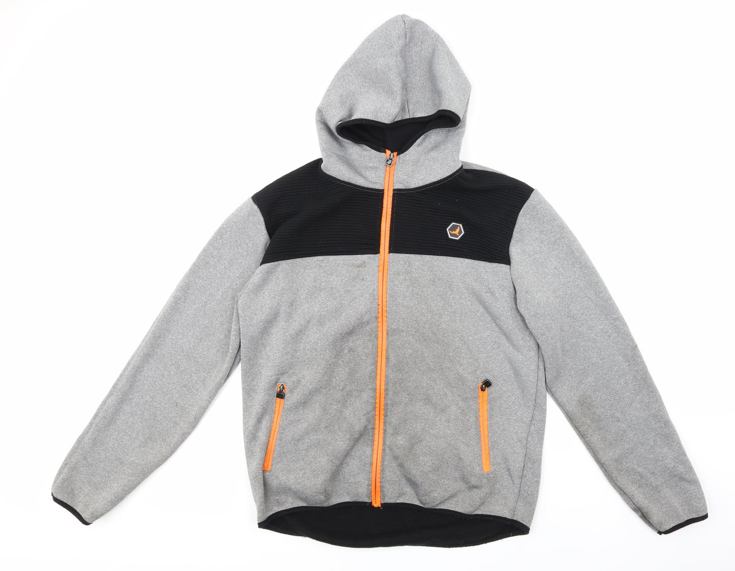 D-Rock Mens Grey   Jacket  Size L