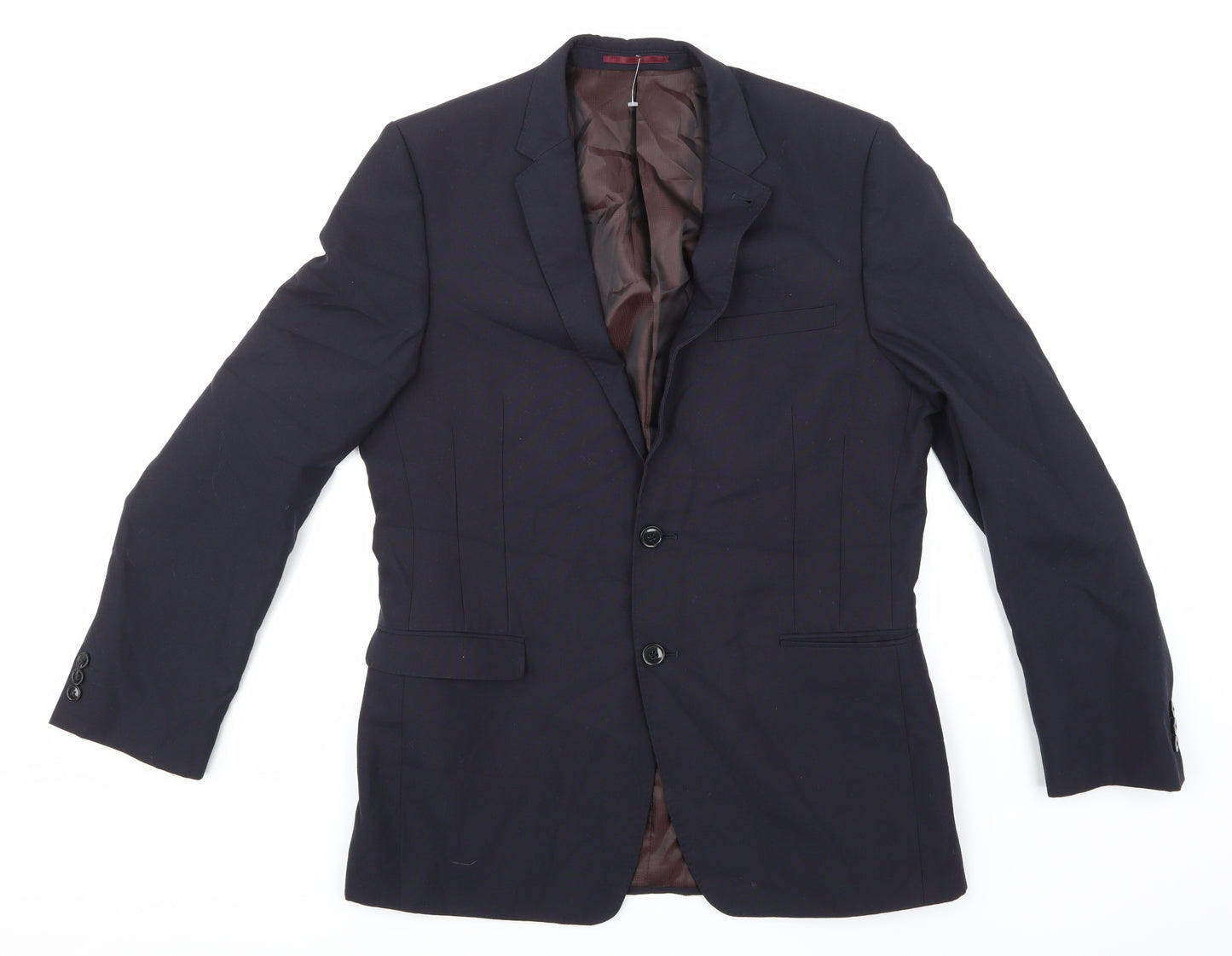 Marks and Spencer Mens Blue   Jacket Suit Jacket Size 40