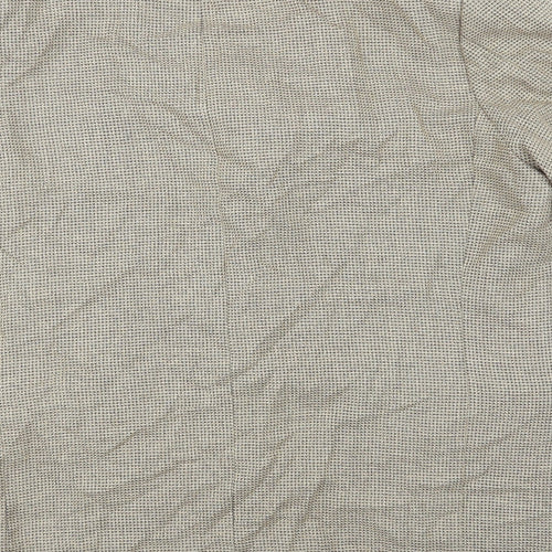 Preworn Mens Beige   Jacket Suit Jacket Size 54