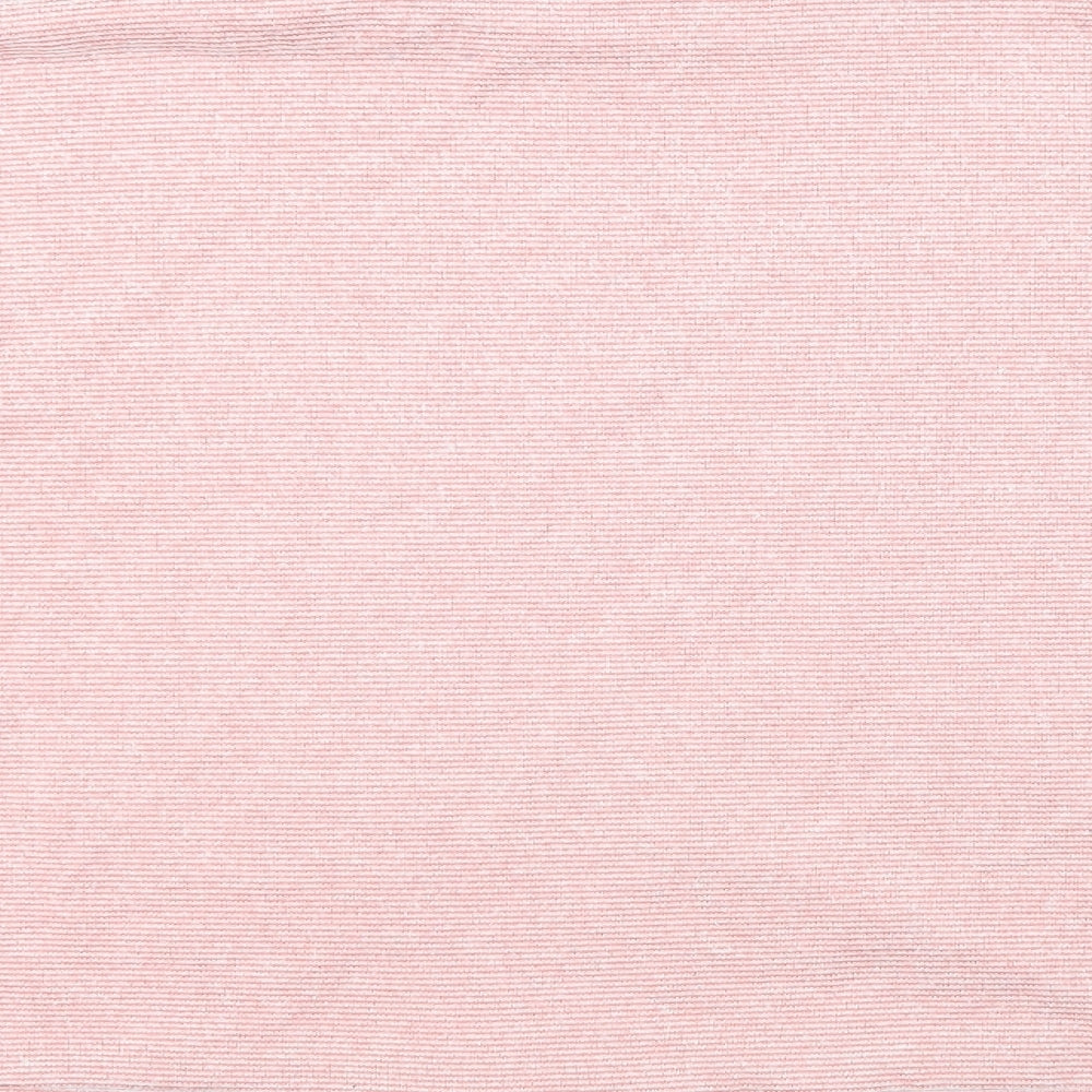 M&Co Womens Pink Striped  Pullover Sweatshirt Size 16