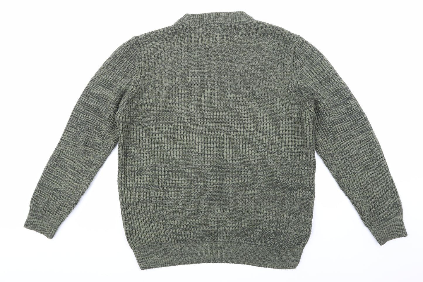 George Mens Green  Knit Pullover Jumper Size M