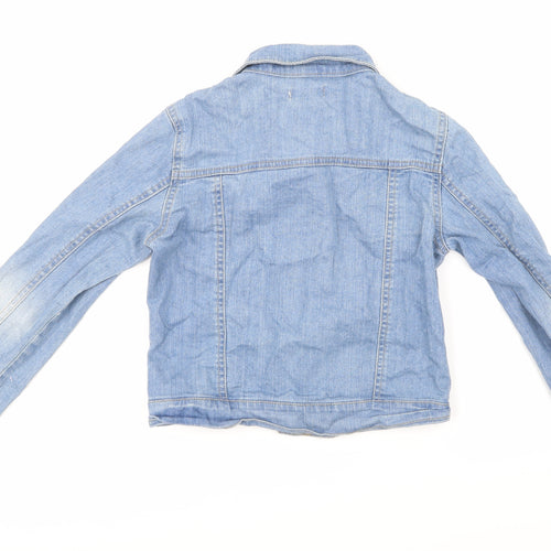 La Redoute Girls Blue  Denim Jacket  Size 12 Years