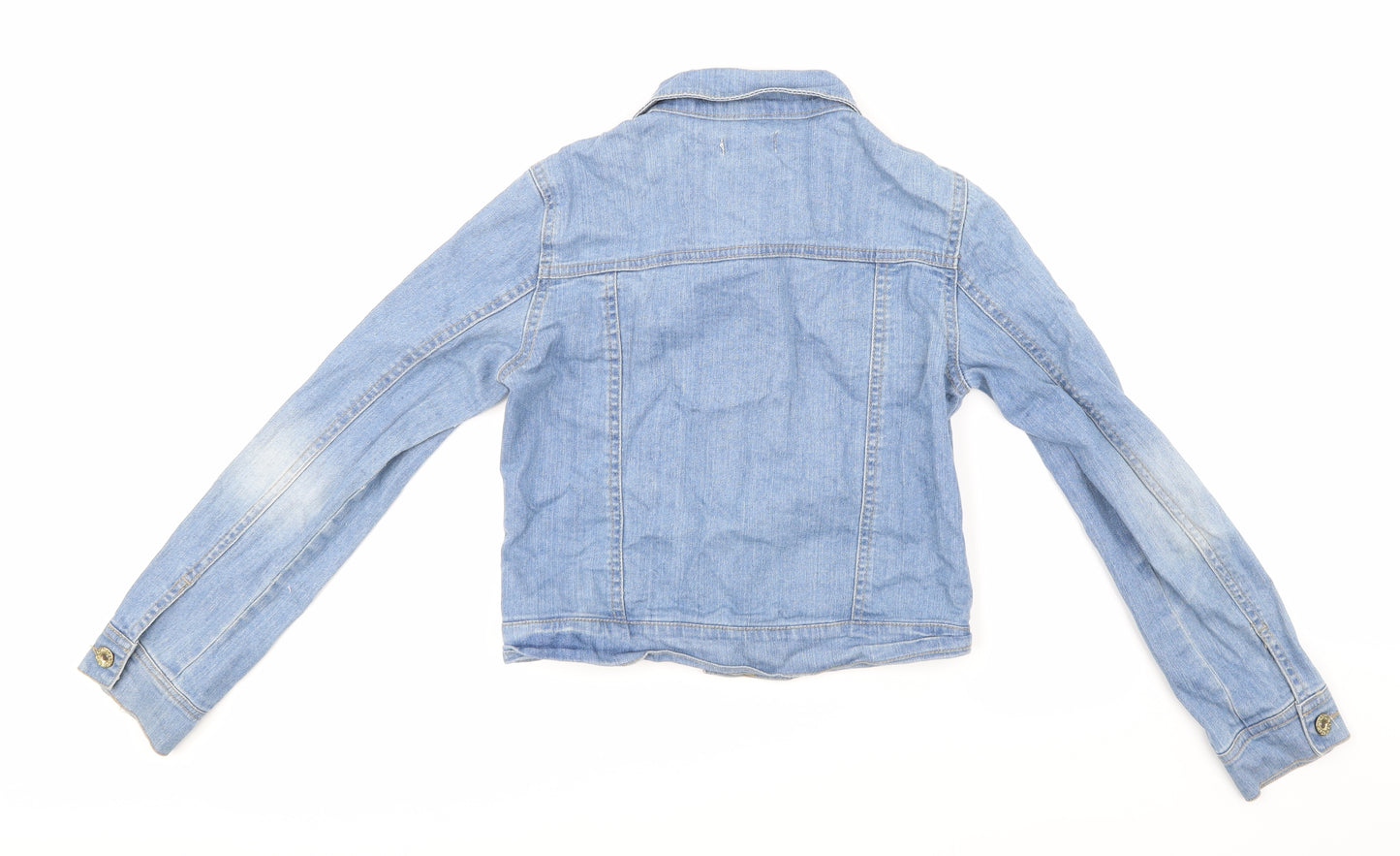 La Redoute Girls Blue  Denim Jacket  Size 12 Years