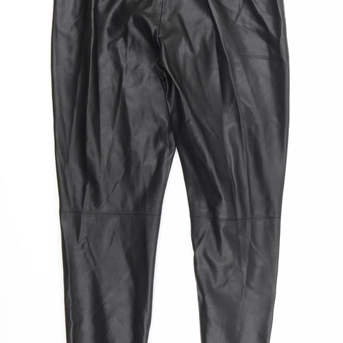 Zara Womens Black   Capri Leggings Size L L28 in
