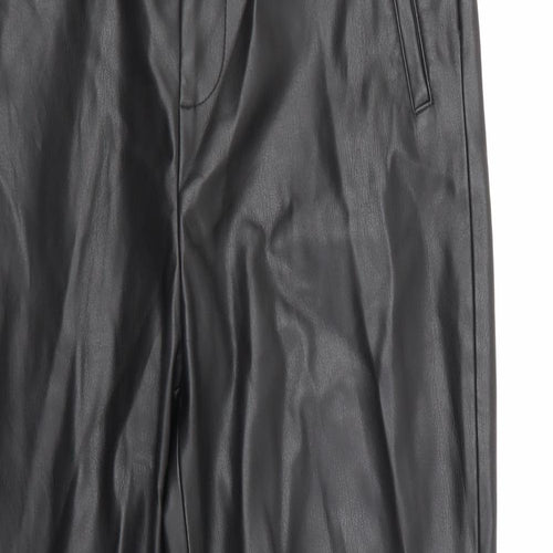 Zara Womens Black   Capri Leggings Size L L28 in