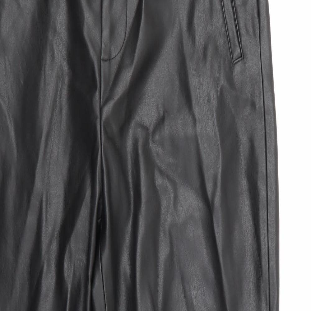 Zara Womens Black   Capri Leggings Size L L28 in