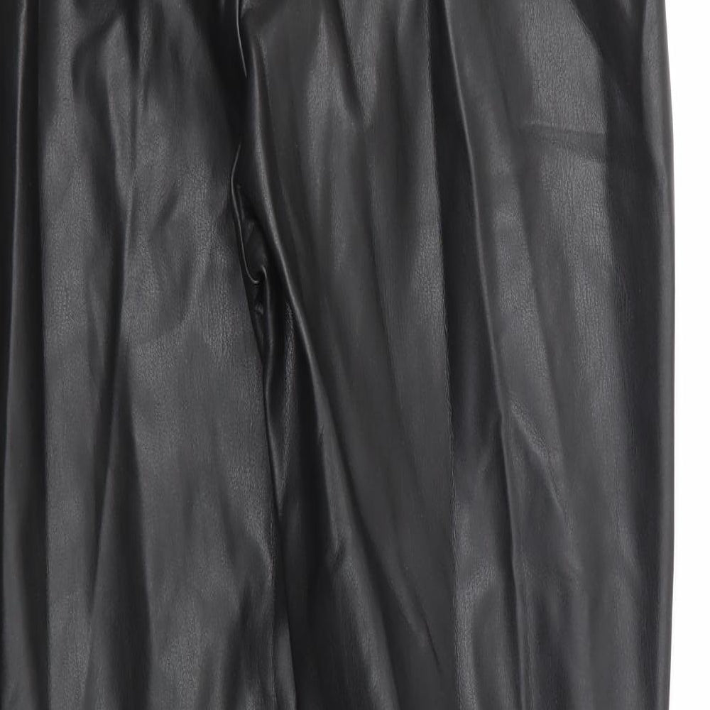 Zara Womens Black   Capri Leggings Size L L28 in