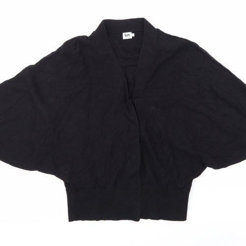 John Lewis Womens Black  Knit Cardigan Jumper Size XS