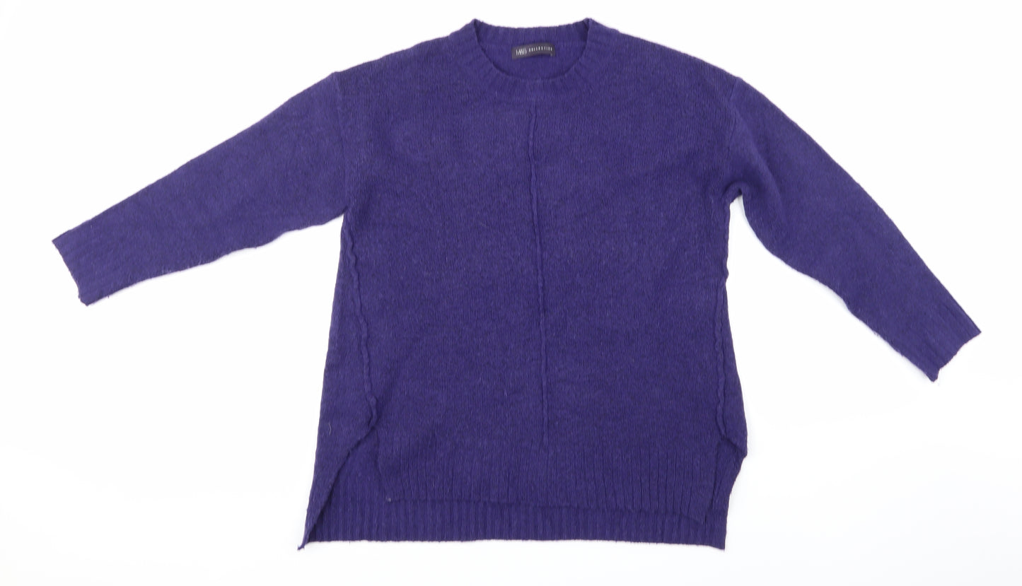 Marks and Spencer Womens Purple  Knit Pullover Jumper Size M