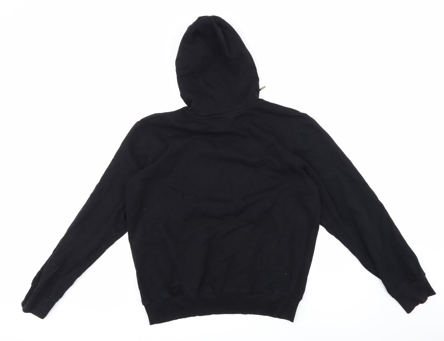 Kappa Womens Black   Pullover Hoodie Size L