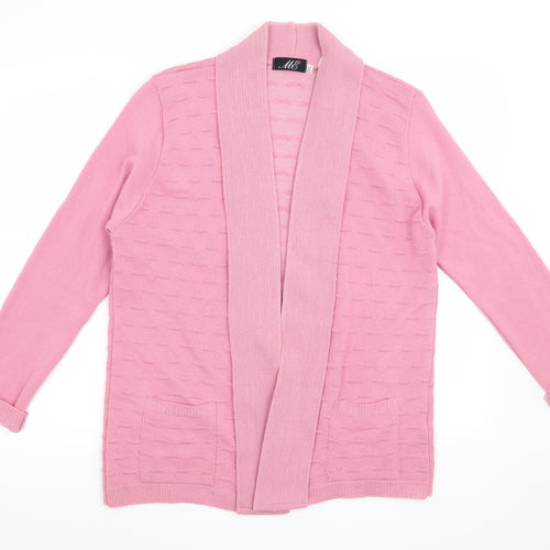 Preworn Womens Pink   Cardigan Jumper Size M