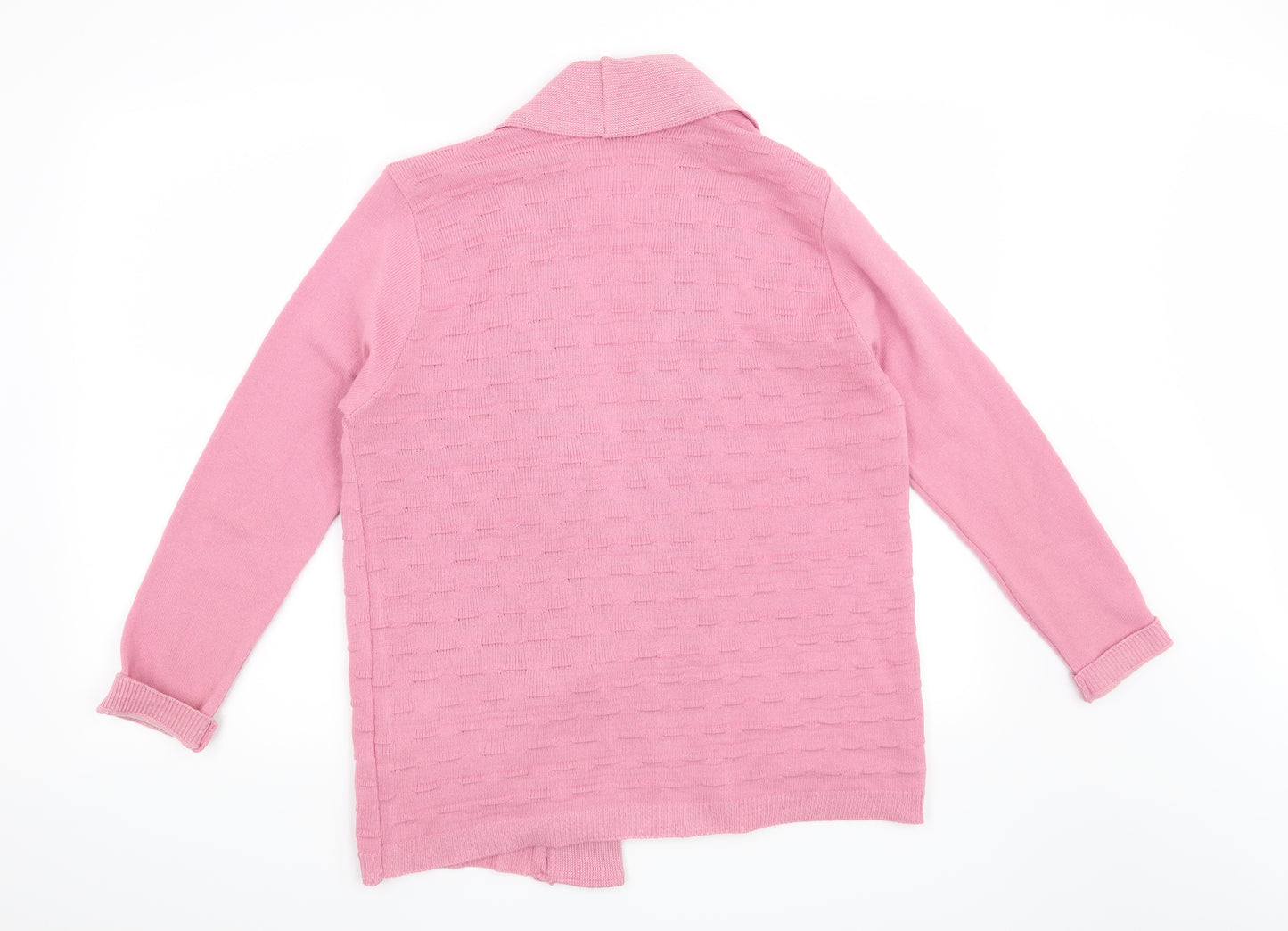 Preworn Womens Pink   Cardigan Jumper Size M