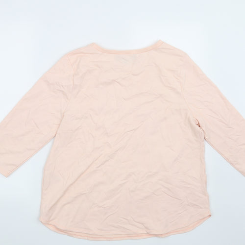 Bonmarché Womens Orange   Basic Blouse Size 16  - stars