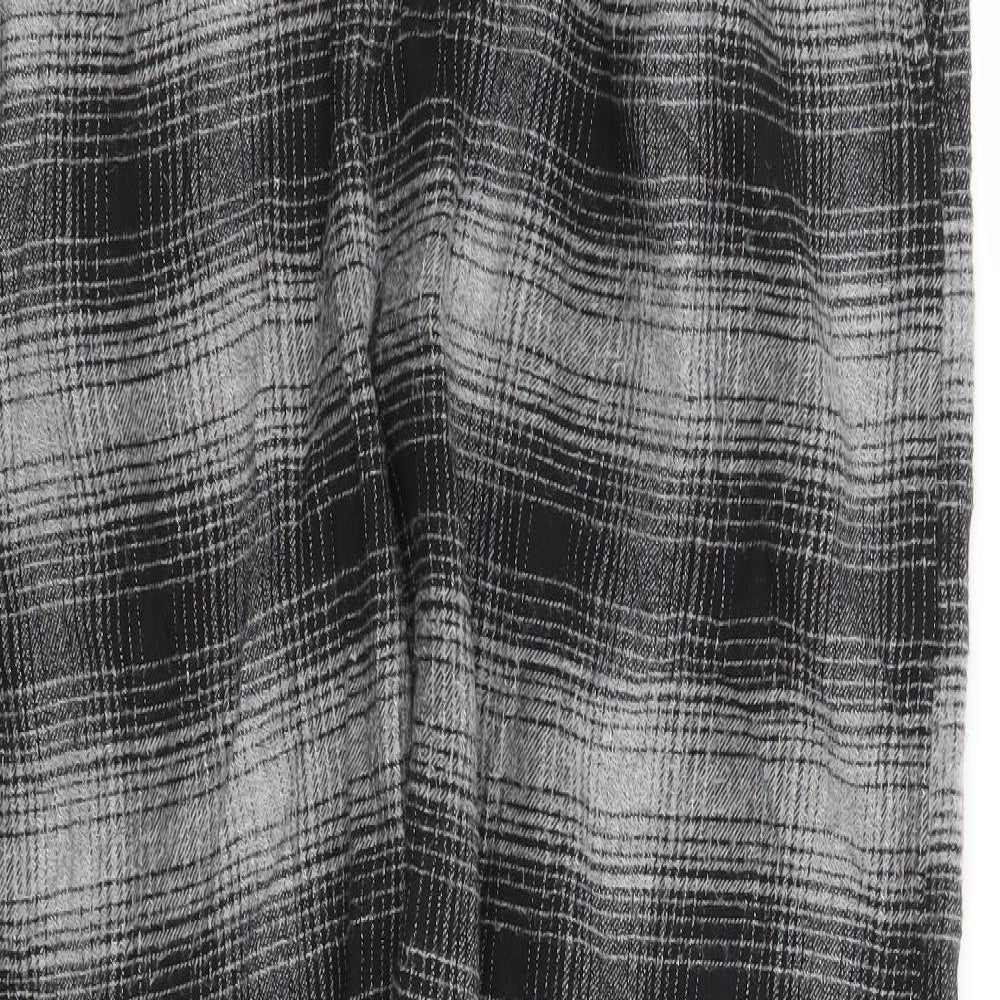 Burton Mens Black Check   Pyjama Pants Size M