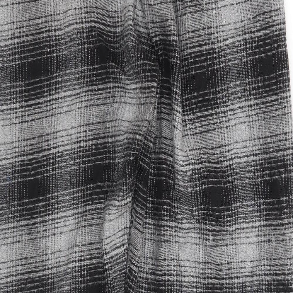 Burton Mens Black Check   Pyjama Pants Size M