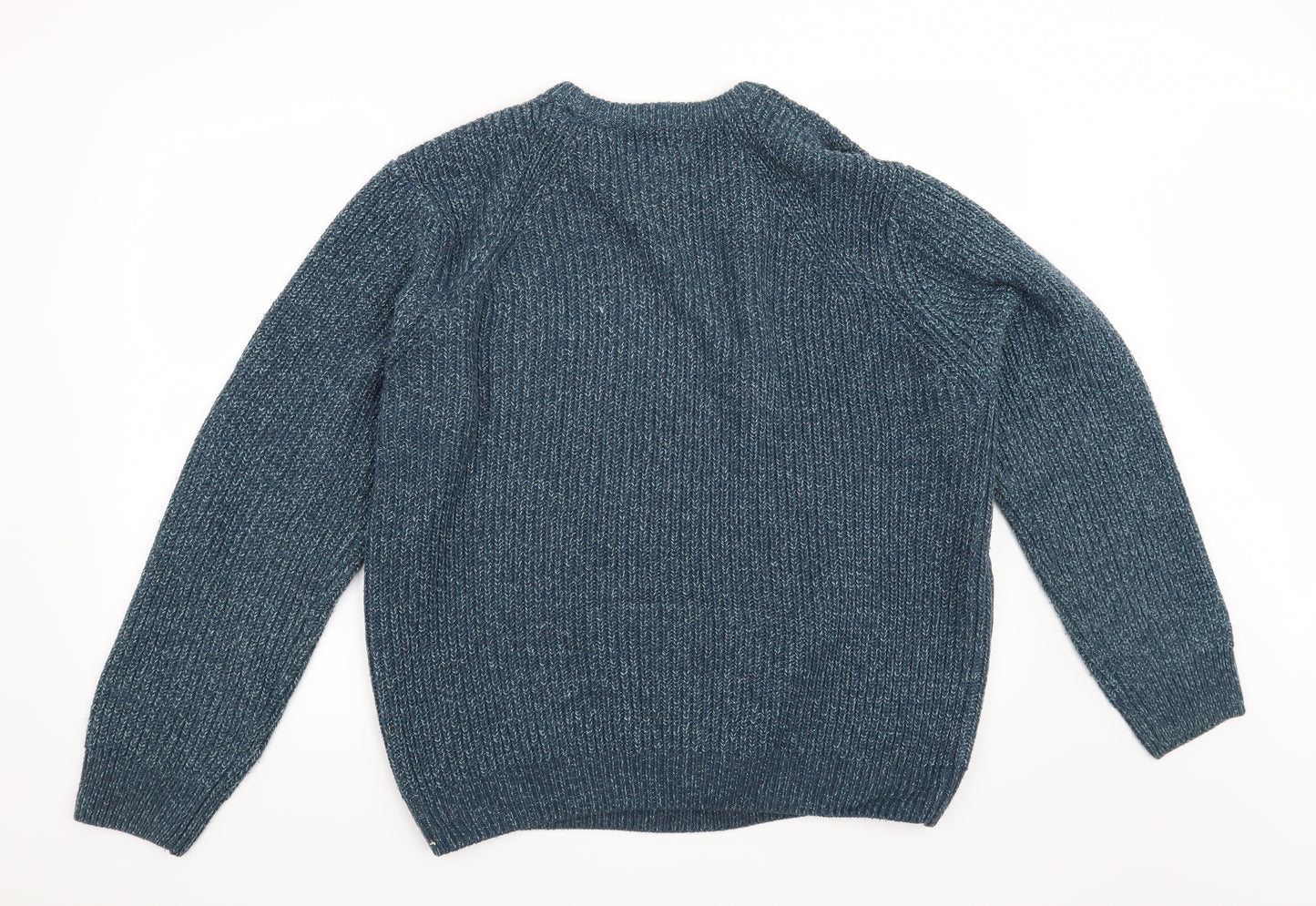 Marks and Spencer Mens Blue   Pullover Jumper Size XL