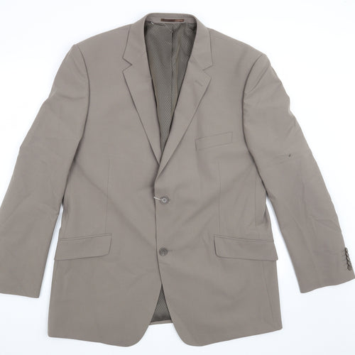 Taylor & Wright Mens Brown   Jacket Suit Jacket Size 44