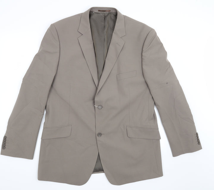 Taylor & Wright Mens Brown Jacket Suit Jacket Size 44