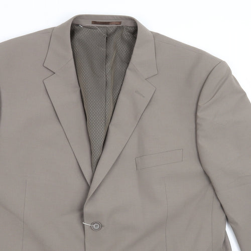 Taylor & Wright Mens Brown   Jacket Suit Jacket Size 44