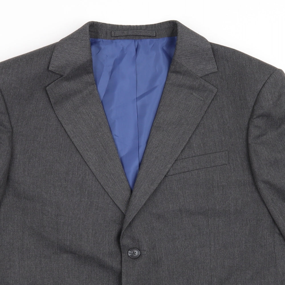 Marks and Spencer Mens Grey   Jacket Suit Jacket Size 42