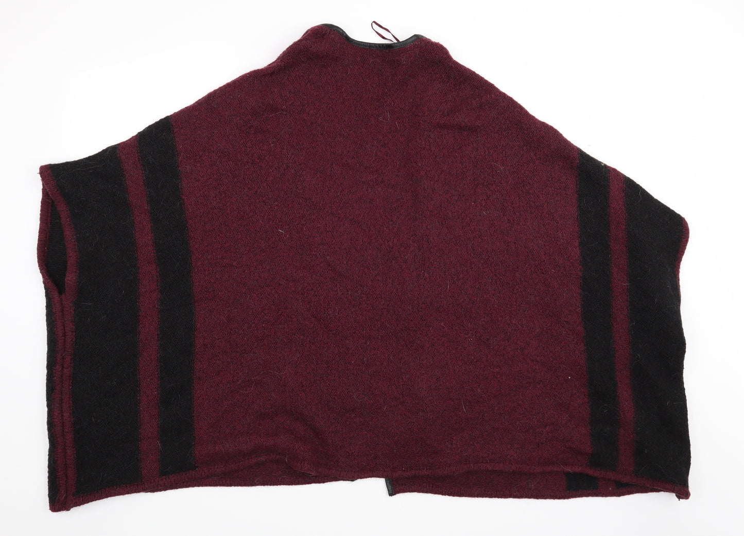 F&F Womens Red Striped  Cardigan Jumper Size S