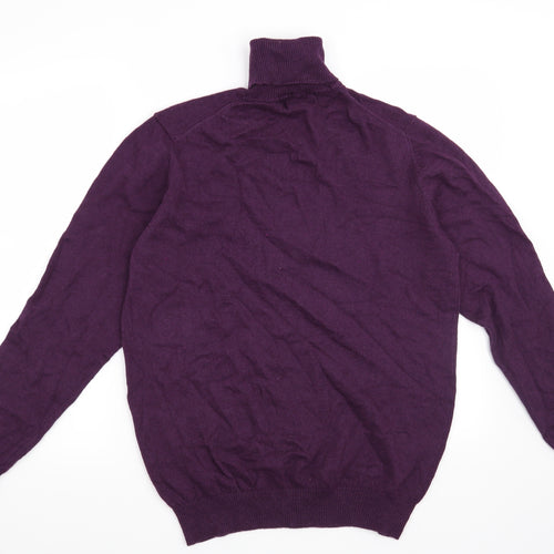 Samuel Windsor Mens Purple   Pullover Jumper Size M