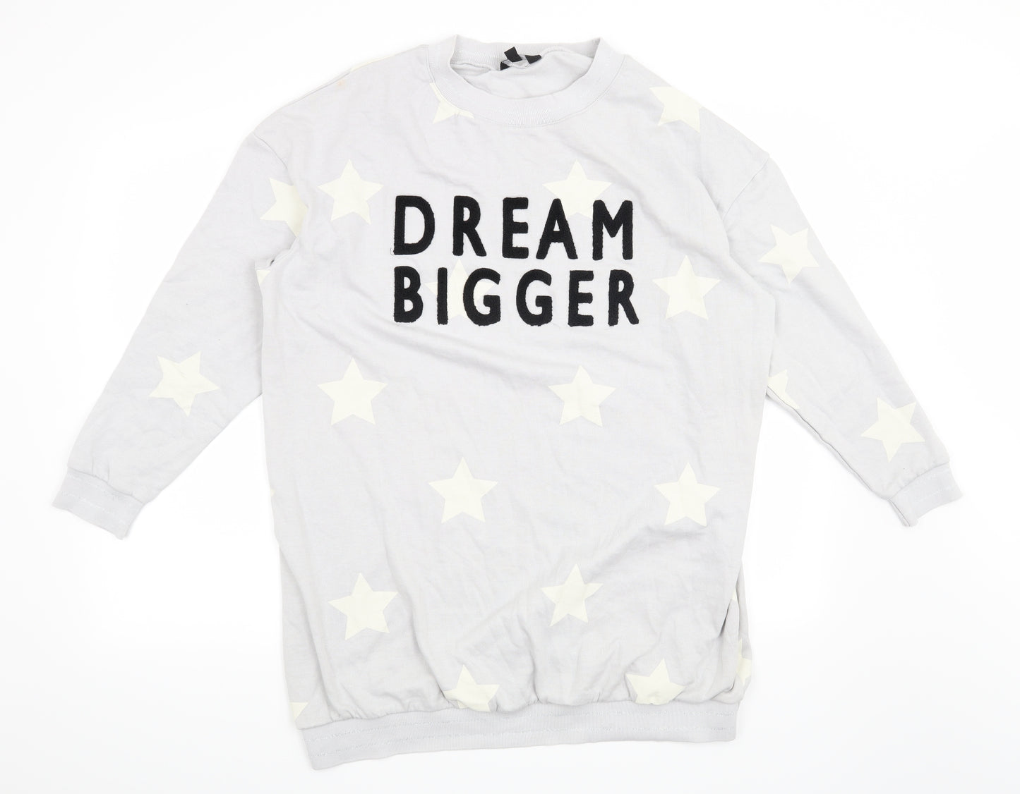 Pretty Secrets Womens Blue   Pullover Sweatshirt Size 8  - Dream Bigger