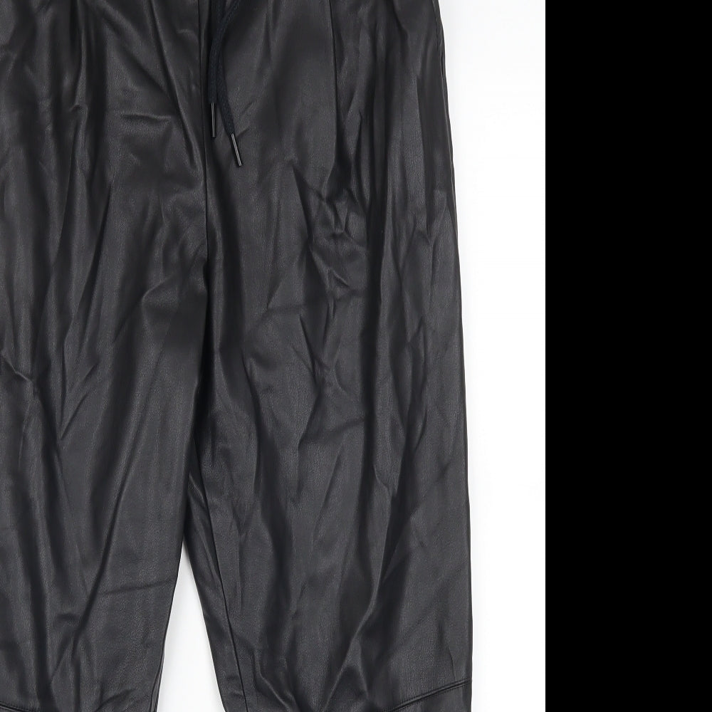 Zara Womens Black   Trousers  Size M L25 in