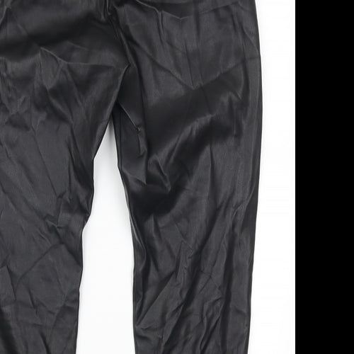 Zara Womens Black   Trousers  Size M L25 in