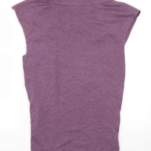 Fat Face Womens Purple   Cardigan Jumper Size 10